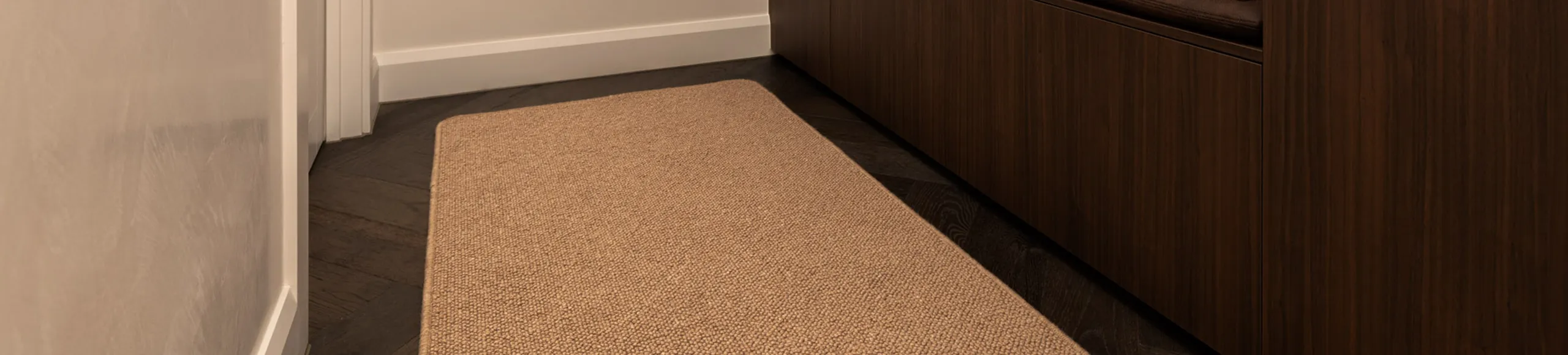 Brown Rug in office